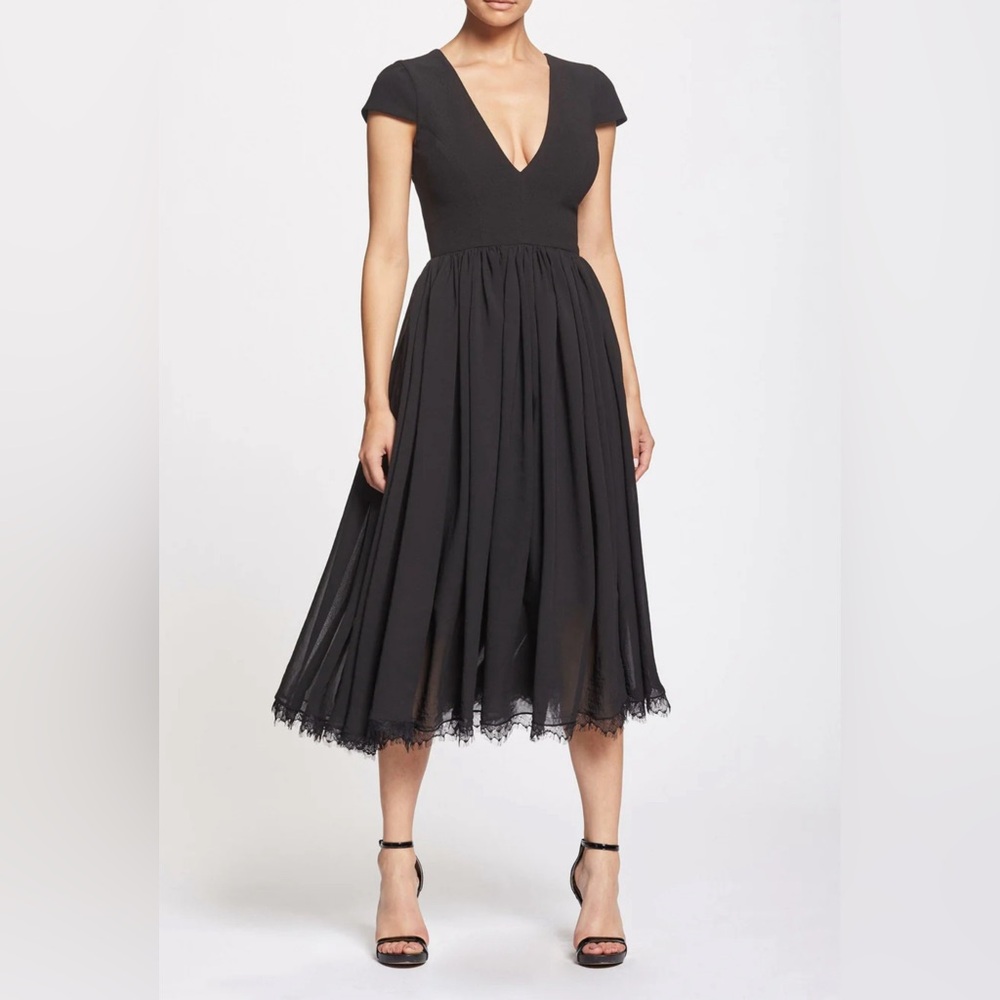Dress the Population Corey Dress in Black Sz L